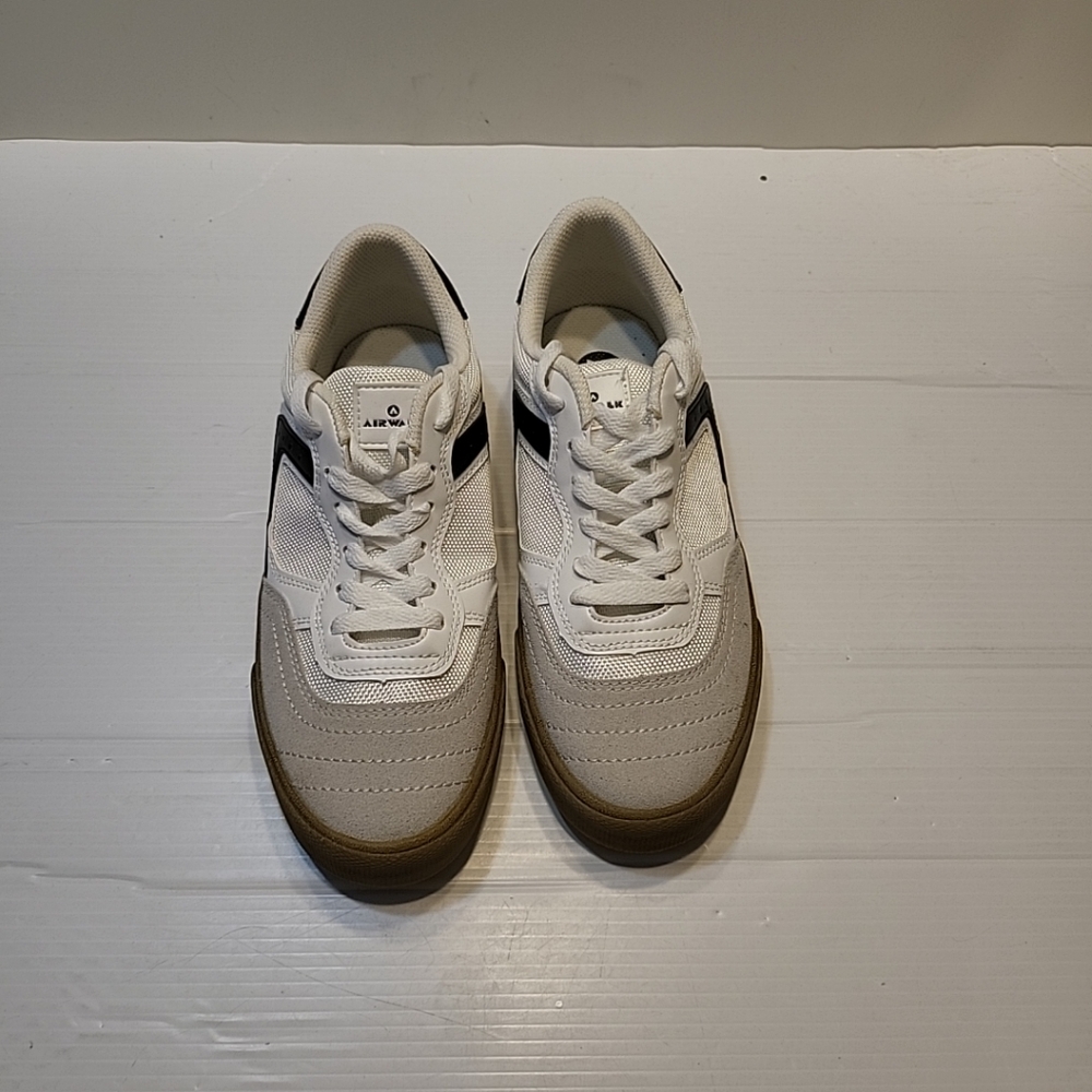 Airwalk Grip-J Skate White Black Gum Shoes Sneakers Men’s Size 7 NIB